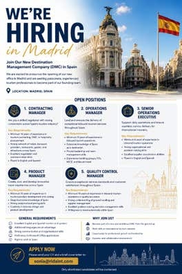 EMPLEO EN NUEVO DMC INTERNACIONAL EN MAD