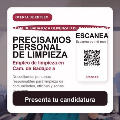 Se busca personal de limpieza
