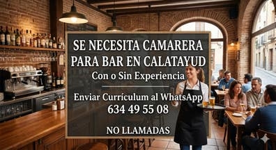Se Necesita Camarera