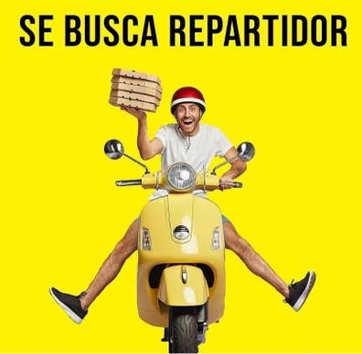 busco repartidor 20€ por 4h