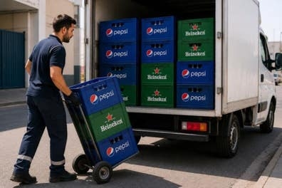 REPARTIDOR BEBIDAS y mozo CIUDAD LIENAL