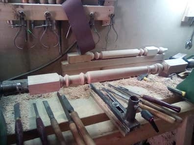 tornero de madera