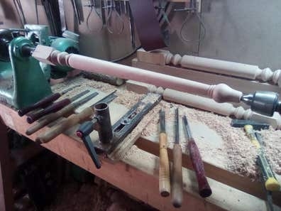 tornero de madera