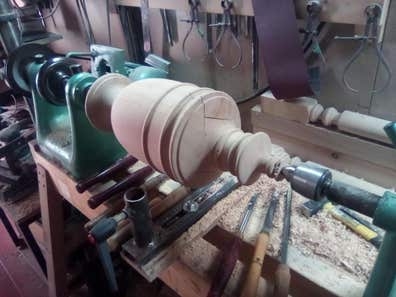 tornero de madera