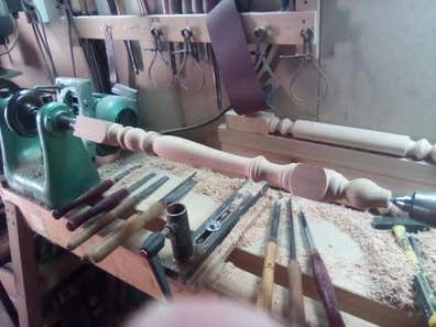 tornero de madera