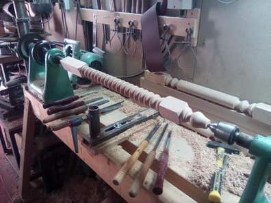 tornero de madera