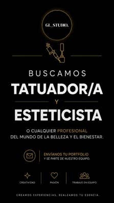 busco tatuador y esteticista