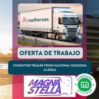 CONDUTOR TRÁILER FRIGO NACIONAL GUISSONA