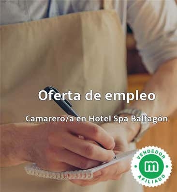 CAMARERO/A EN CANTAVIEJA