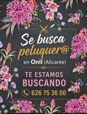 Busco peluquera/o
