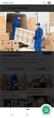 Vacante mozo mudanzas que maneje FURGO