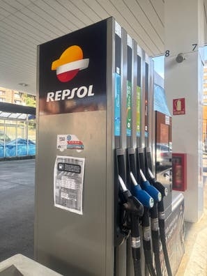 Expendedor de gasolinera