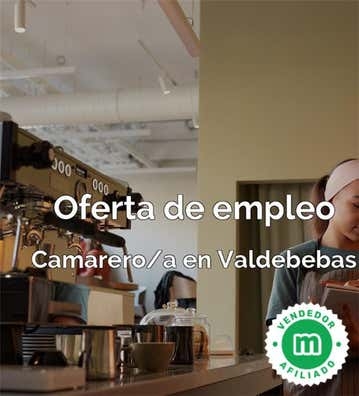 CAMARERO/A EN VALDEBEBAS