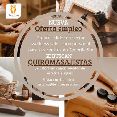 MASAJISTA TERAPEUTA - PUERTO DE LA CRUZ