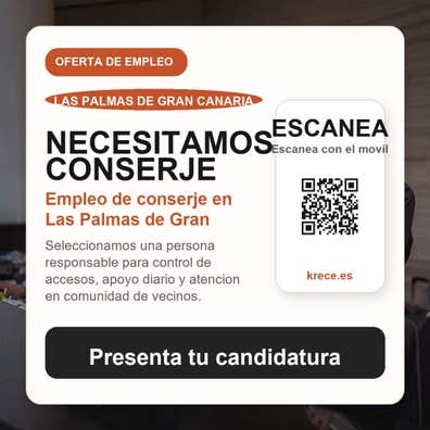 Buscamos conserje para comunidad de vec