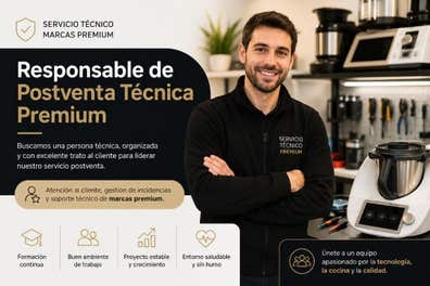 Técnico Responsable de Postventa – Robot
