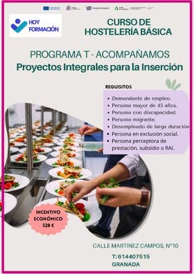 ¿QUIERES TRABAJAR EN HOSTELERÍA?
