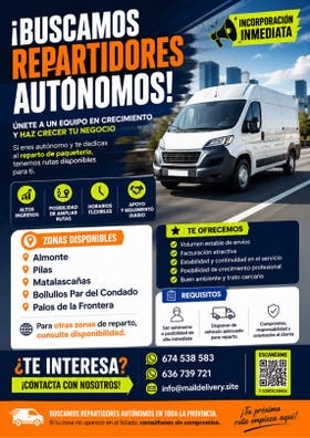 Buscamos Repartidores