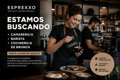 Se necesita Cocinero, Ayudante, Camarero