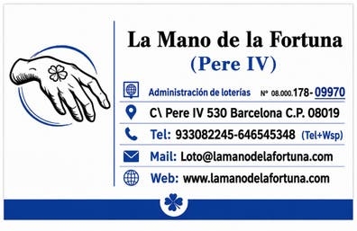 Dependiente administracion de loteria