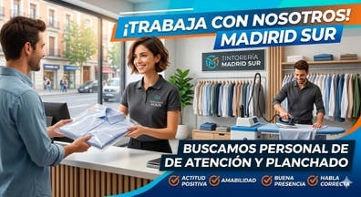 Dependienta para tintorería