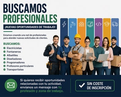 ¿Eres profesional?