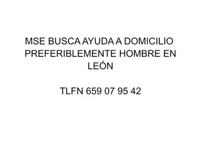 AYUDA PERSONA MAYOR