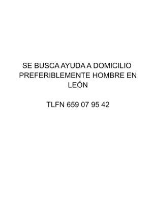 AYUDA PERSONA MAYOR