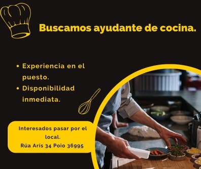 Ayudante de cocina