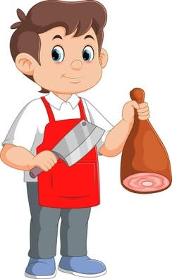 Ayudante de carniceria