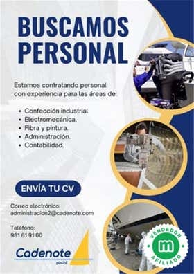 PERSONAL DIFERENTES PERFILES