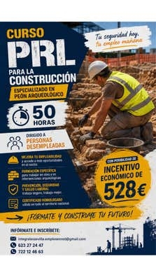 Trabaja  en la construcción