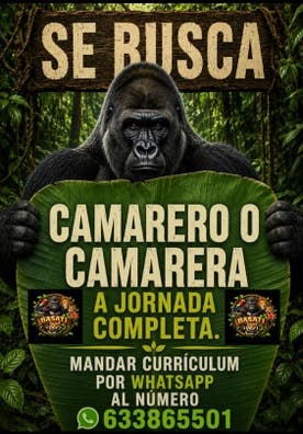 se necesita camarer@