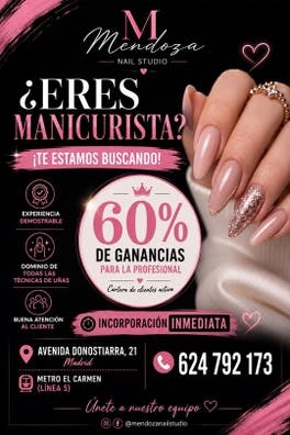 Se busca manicurista