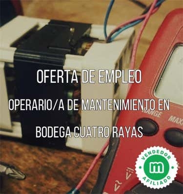 OPERARIO/A DE MANTENIMIENTO-LA SECA