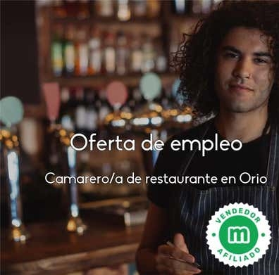 CAMARERO/A EN ORIO