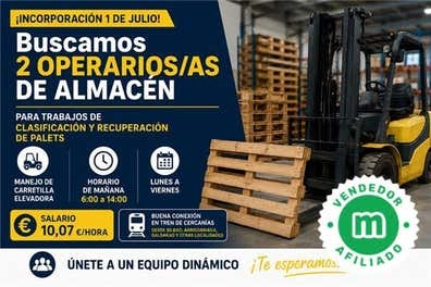 OPERARIO/AS DE PRODUCCIÓN