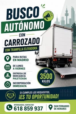 AUTONOMO CON BEHICULO PROPIO