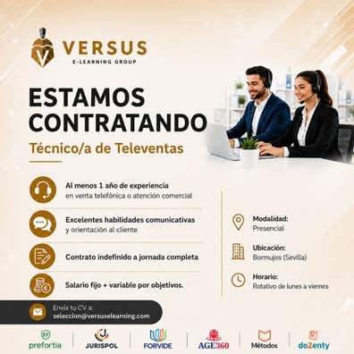 Asesor/a Comercial Telefónico – Sector F