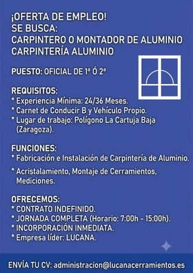 Carpintería aluminio