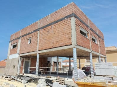 peón de construcción