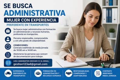 ADMINISTRATIVA CON EXP. GESTIÓN