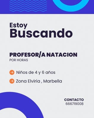 Profesor Natacion Infantil Marbella