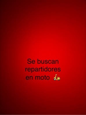 Busco repartidor
