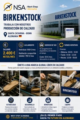 BIRKENSTOCK produktion– ALEMANIA ??