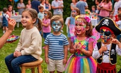 se ofrece pintacaras