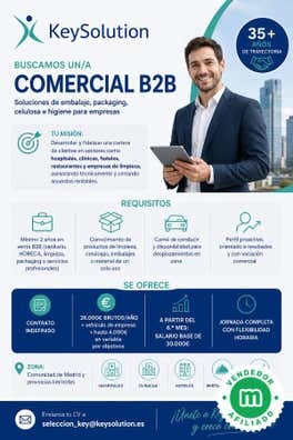 Comercial B2B Sector Sanitario
