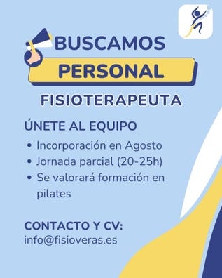 Buscamos Fisioterapeuta