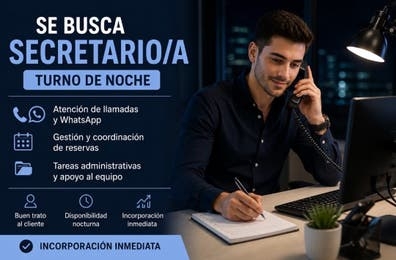 Secretario/a Turno Noche