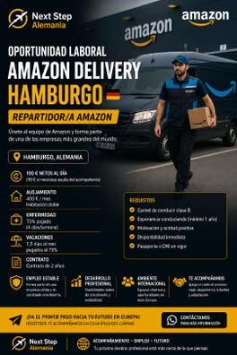 CONDUCTOR/A DE REPARTO  AMAZON